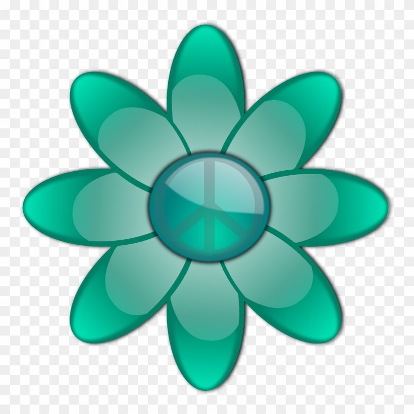 Pin Peace Sign Clip Art Polyvore On Pinterest - Flowers Clip Art #400699