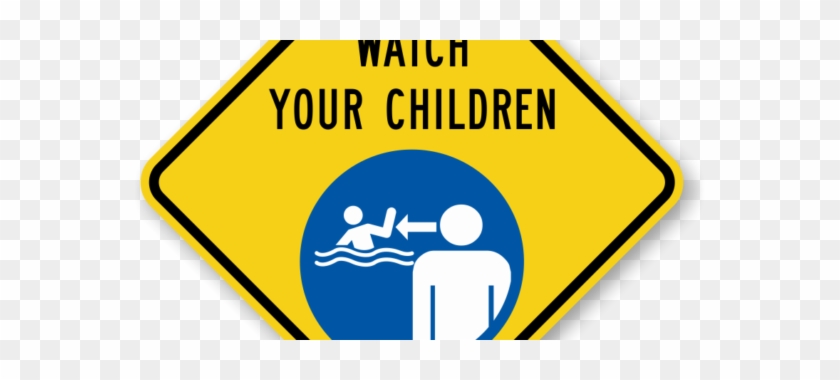 Water Safety Cliparts - Swimmingpoolsigns Warning Children Should Not Use Pool #400707