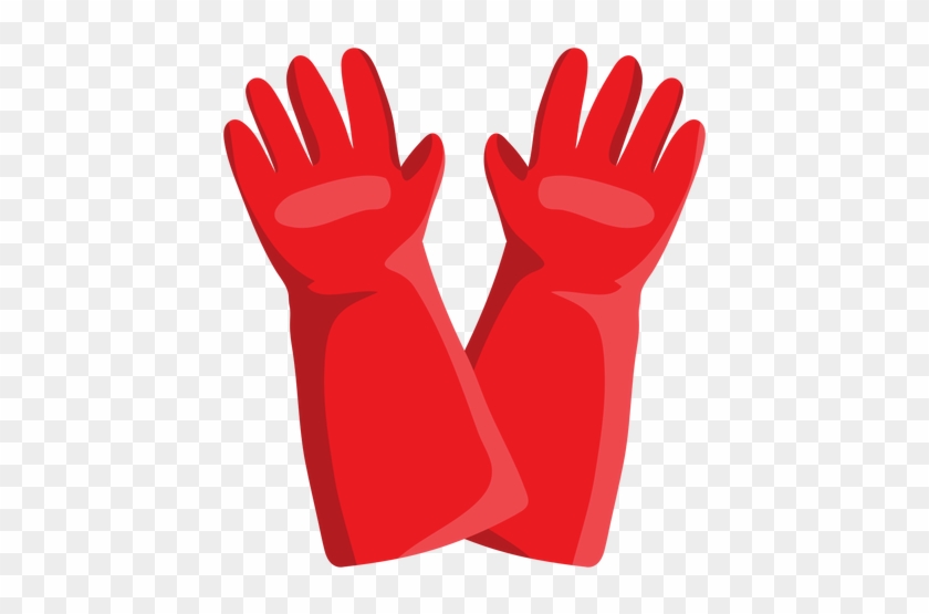 Firefighter Gloves Illustration Transparent Png - Guantes De Bombero Animado #400783