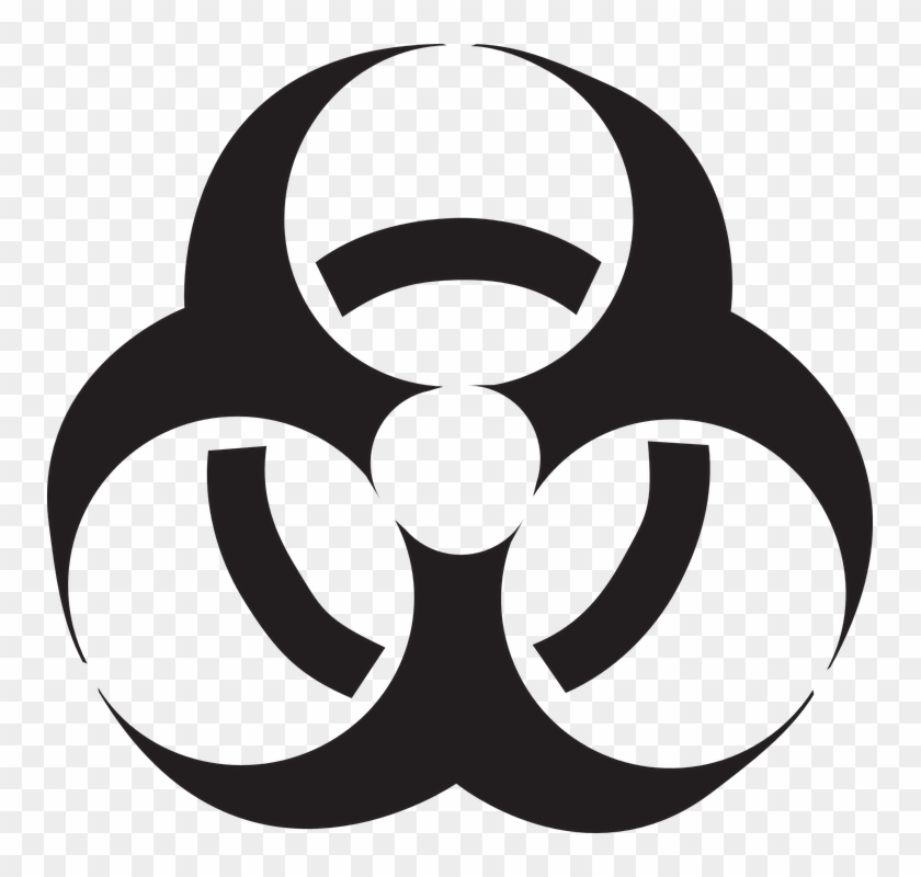 Biohazard Clipart Safety - Toxic Clipart #400836