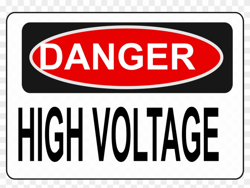 Electrical Clipart Electricity Safety - Rotating Machinery Warning Sign #400918