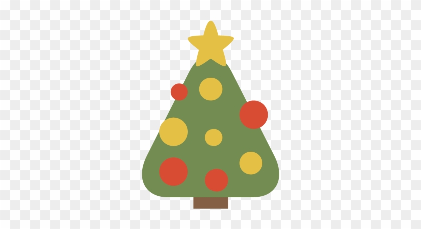 Christmas Tree Icon - Simple Picture Of Christmas #400920