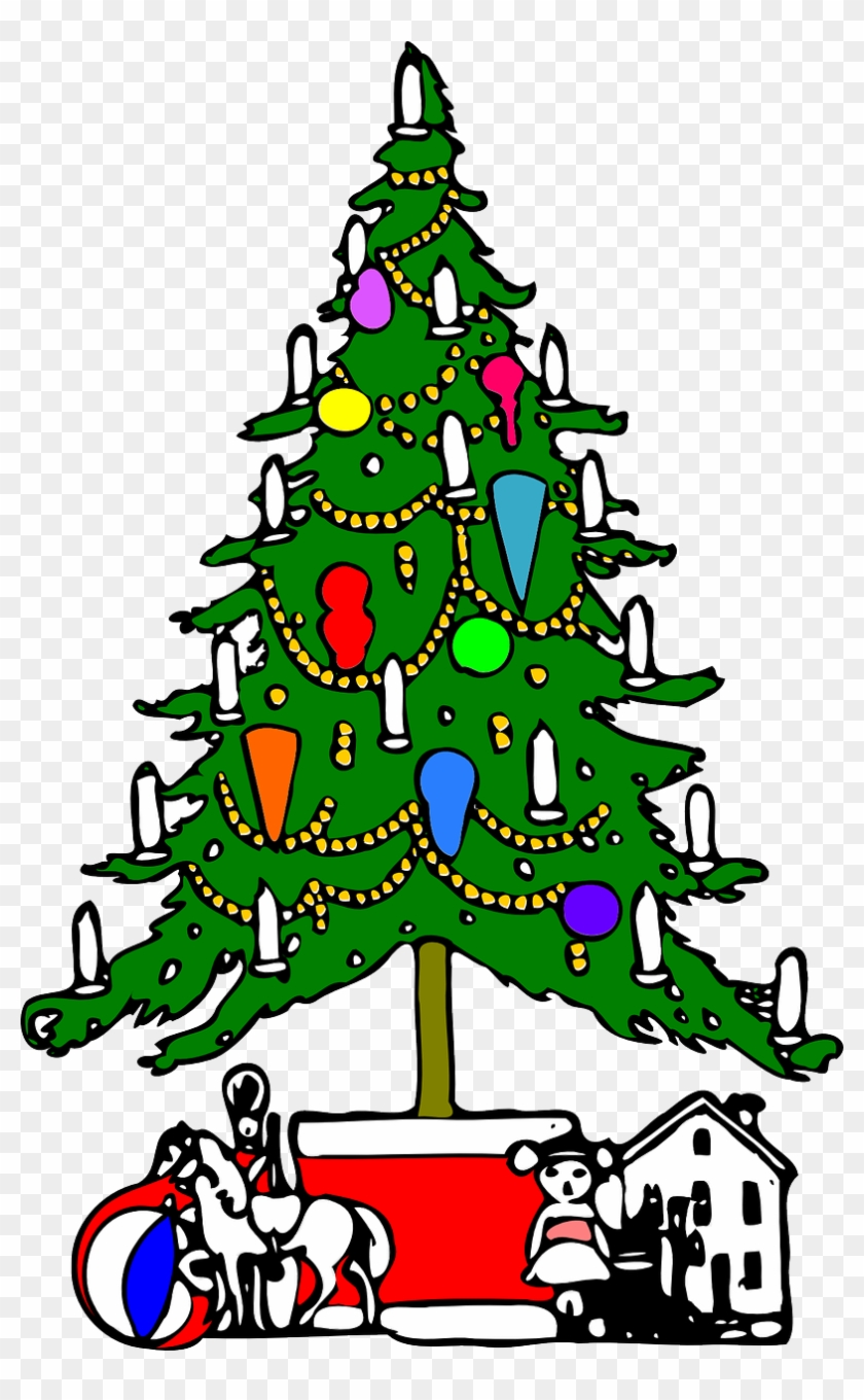 Decoration Christmas, Christmas Tree, X-mas, Xmas, - Black And White Christmas Tree #400930