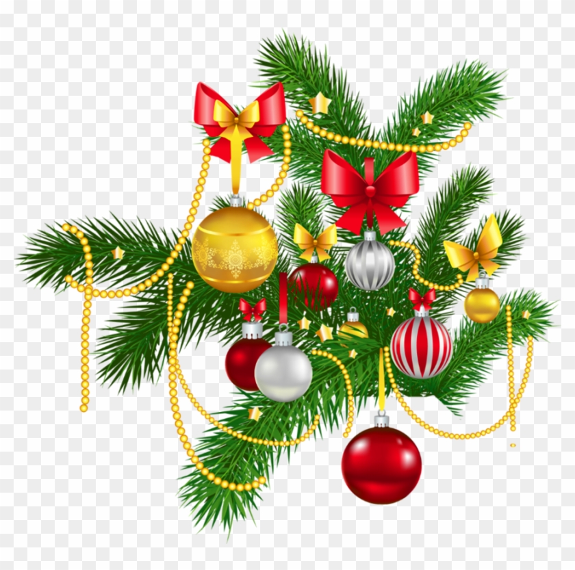 Christmas Decorations Clipart - Clip Art Of Christmas Decorations #400987