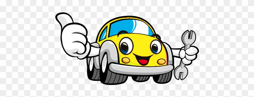Cartoon Car Image With Thumbs Up - Car Wash #401012