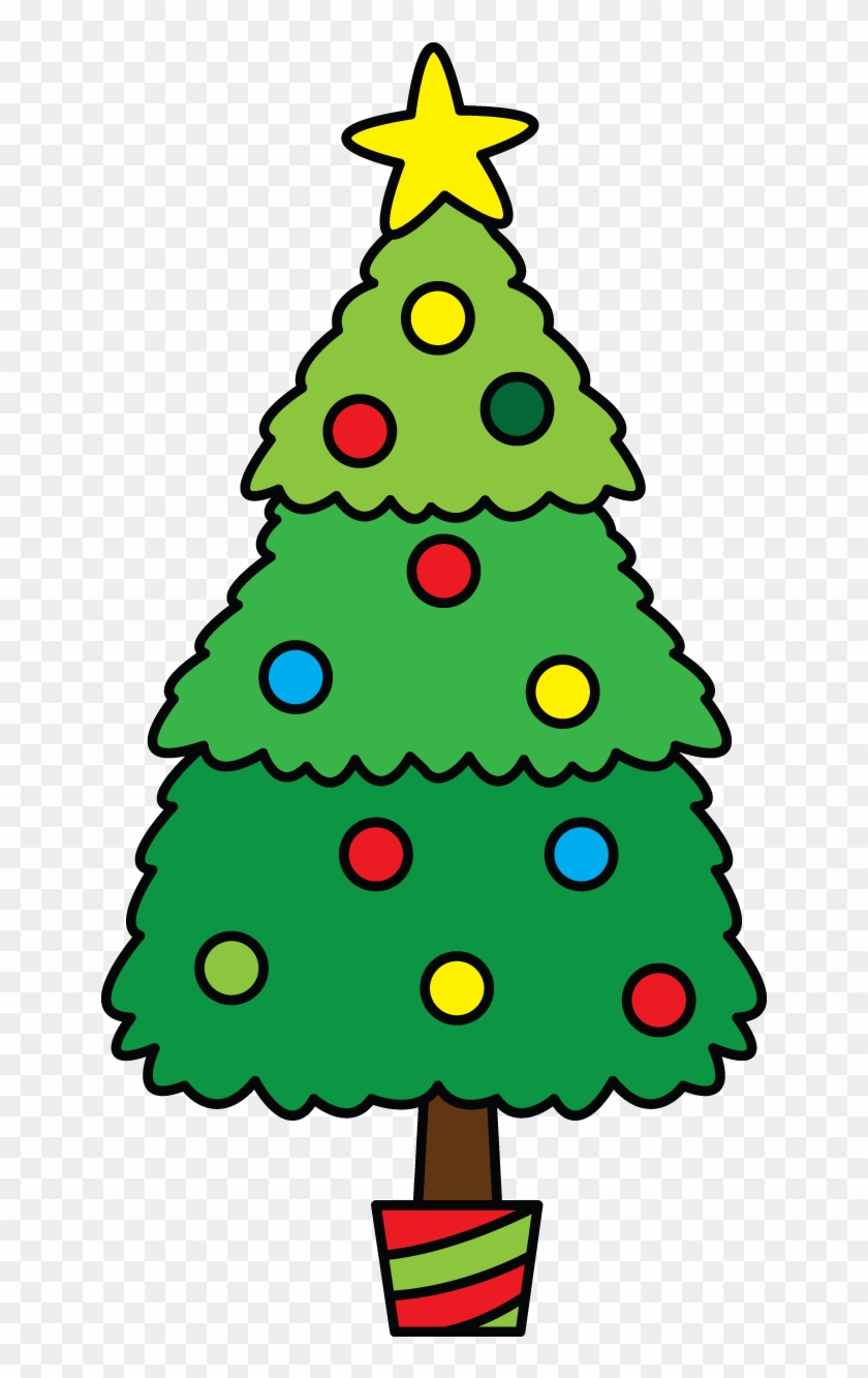 Next In The Line Of Christmas Items Is A Christmas - Christmas Tree Easy To Draw #401127