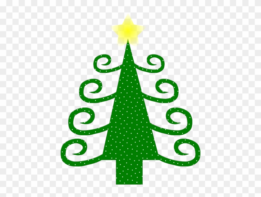 Swirly Christmas Tree - Christmas Day #401204
