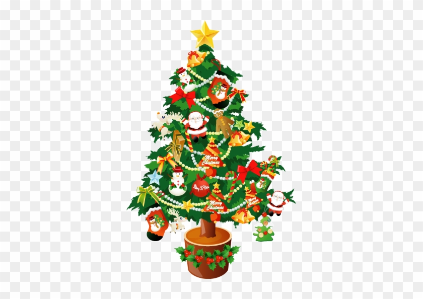 Christmas Tree - Christmas Vector #401207