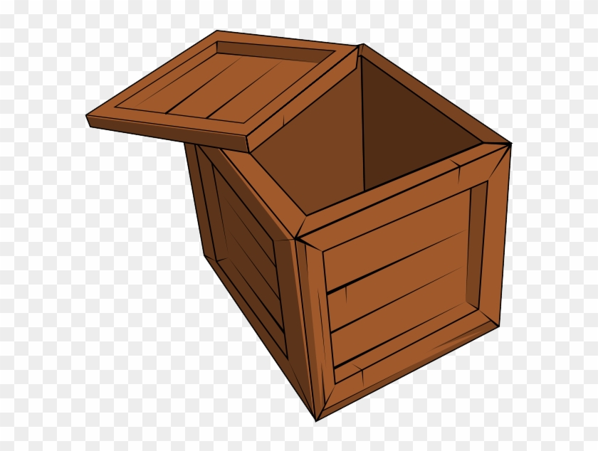 Box Wood Clipart - Crate Clipart #401229