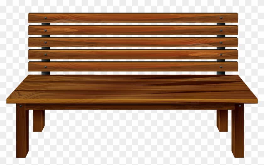 Wood Clipart School Bench - Wooden Bench Png #401273