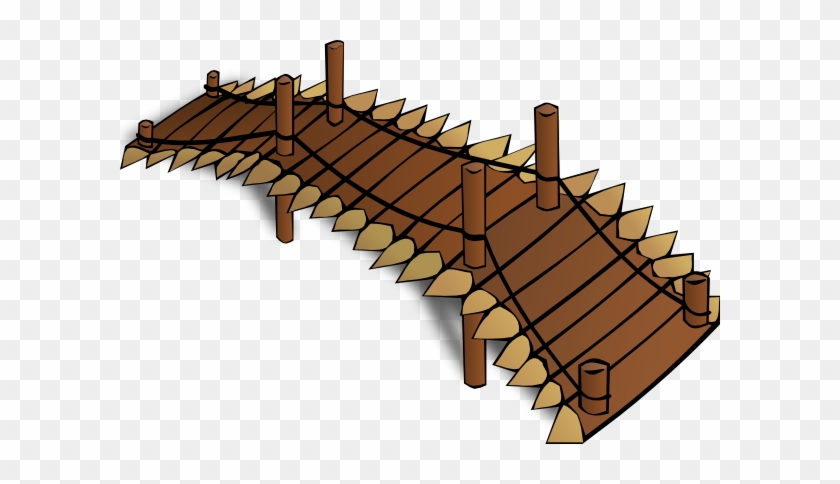 Wooden Bridge Clipart #401295