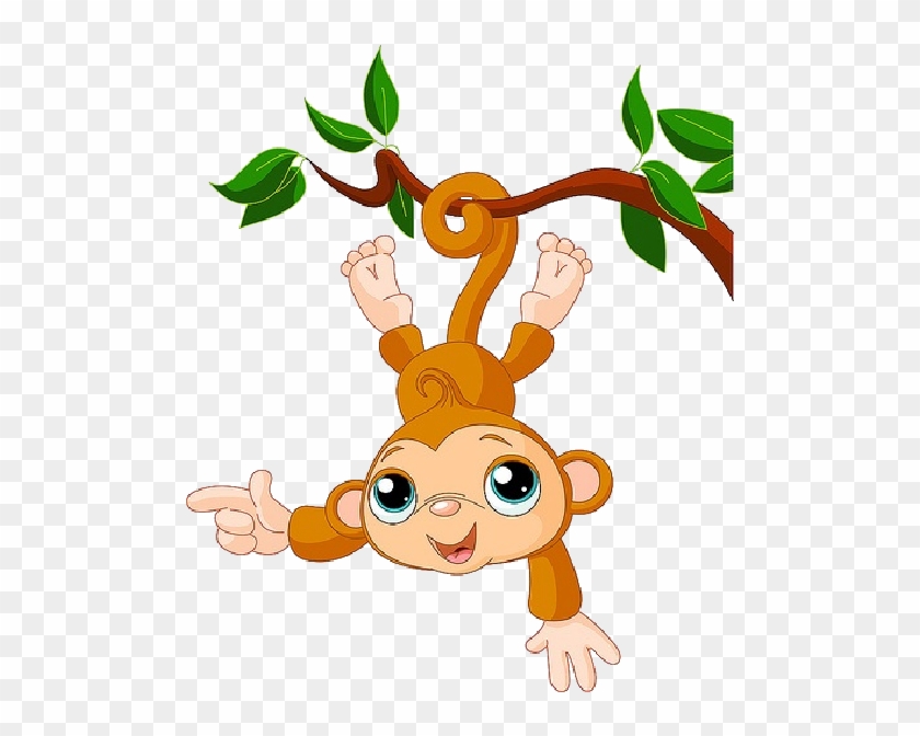 Baby Monkey Face Clip Art - Zoo Monkey Clipart #401392