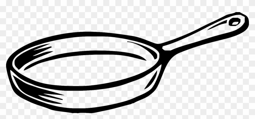 Frying Pan Bread Cookware Clip Art - Frying Pan Bread Cookware Clip Art #401425