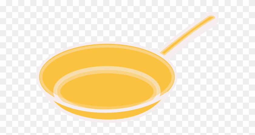 Yellow Frying Pan Clip Art At Vector Clip Art - Yellow #401466