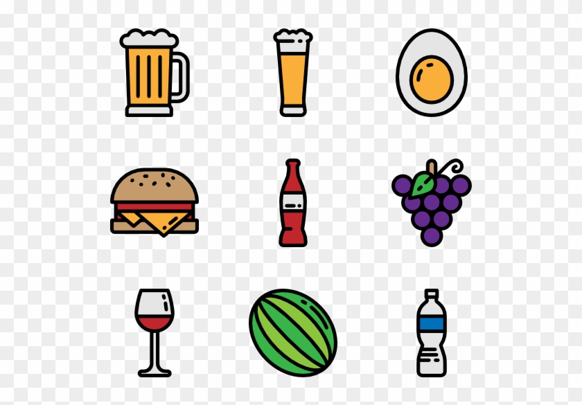 Food And Restaurant - Food Vector Flat Png #401469
