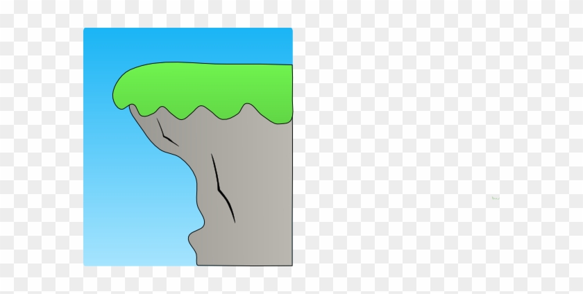 Edge Of A Cliff Clip Art #401487