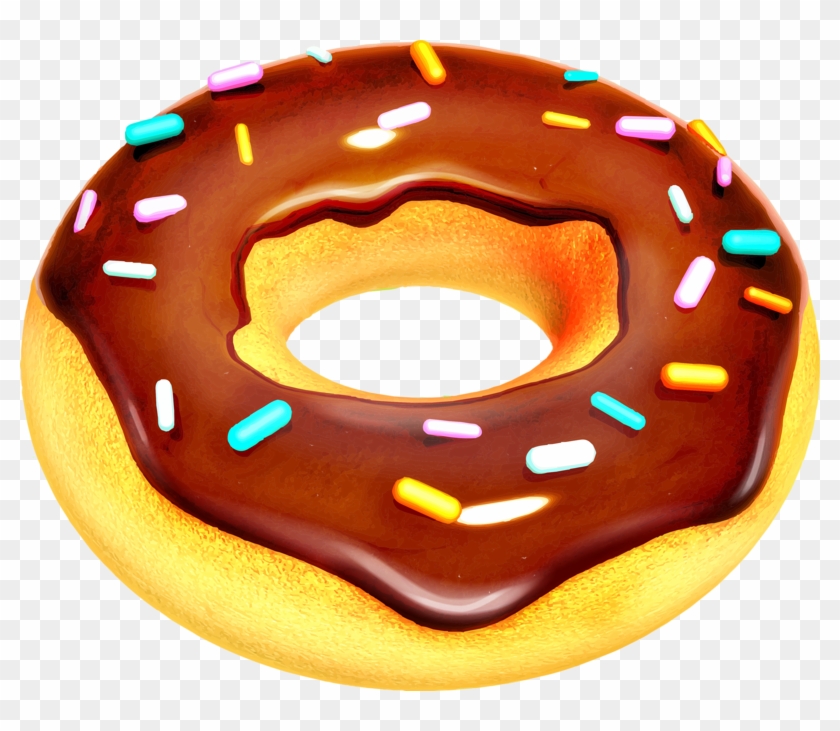 Food Clipartcartoon - Donut Clipart #401709