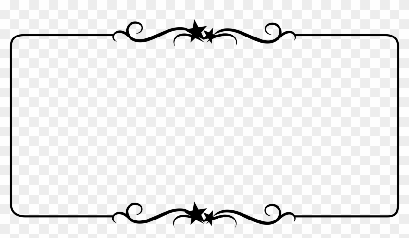 Gallery For > Simple Black Corner Borders Wedding Scroll - Border Frame #401742