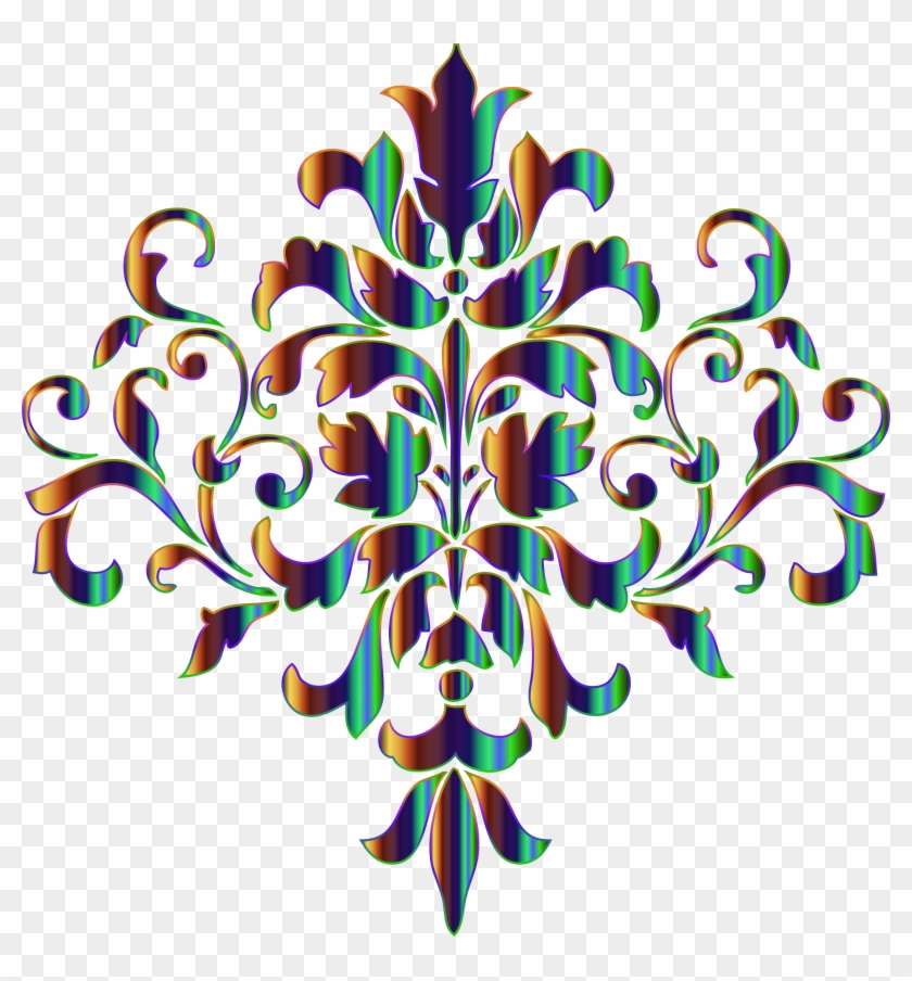 Damask Design No Background - Damask Design No Background #401767