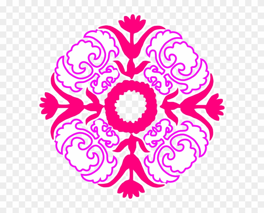 Damask Flourish - - Circle #401770