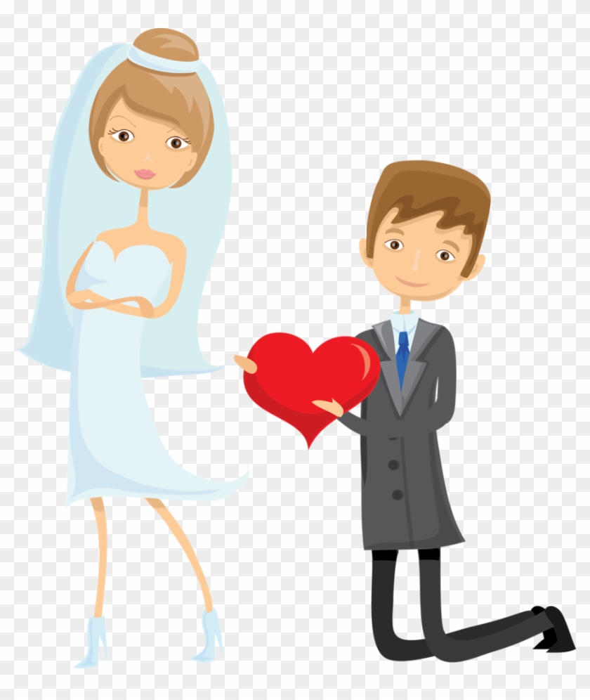 Wedding Stampswedding Cardswedding - Hombre Y Una Mujer Animados #401782