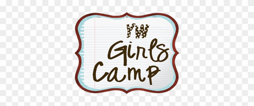 Young Women Camp Clip Art #402058