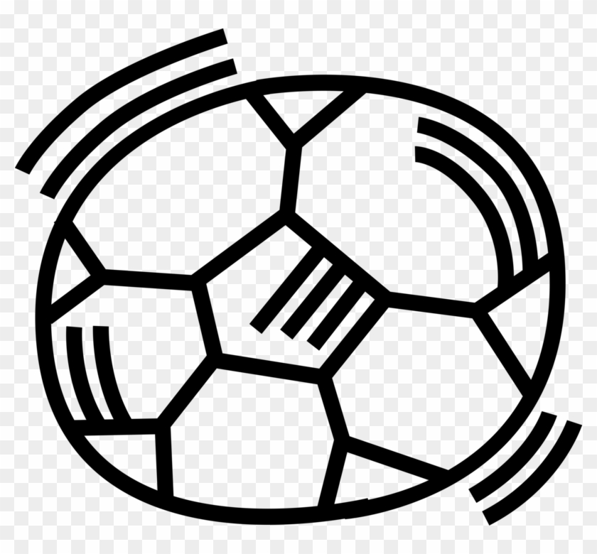 Vector Illustration Of Sport Of Soccer Football Game - Rim #402117