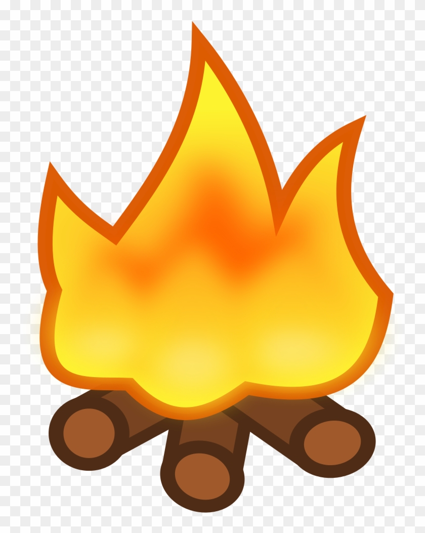 File - Icon-campfire - Svg - Camp Fire Icon #402140