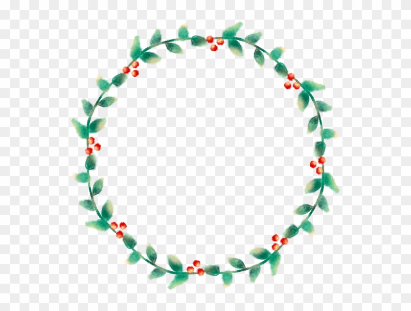 Small Wreath Cliparts 14, Buy Clip Art - Personalisierte Mitteilungs-runde Keramik Ornament #402144