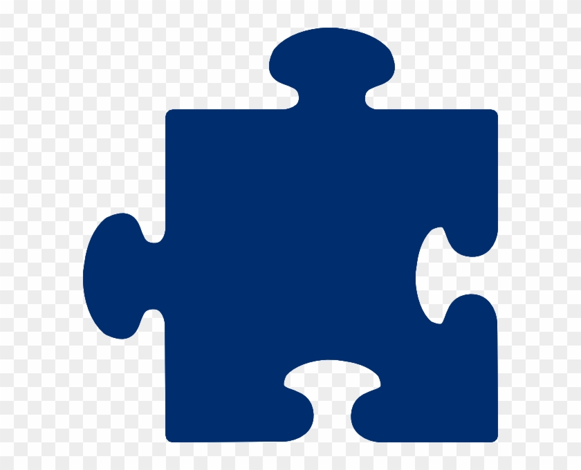 Blue Jigsaw Svg Clip Arts 600 X 600 Px - Puzzle Piece Clip Art #402152