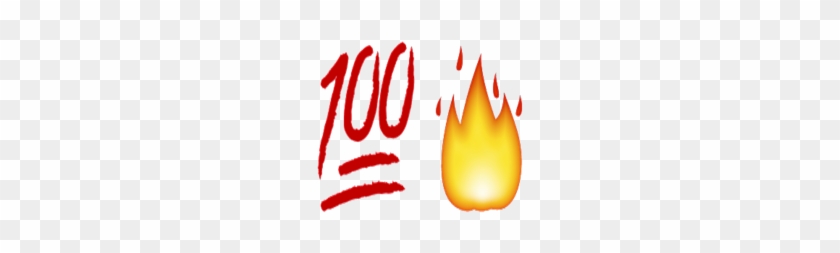 100 Emoji And Fire - Fire And 100 Emoji #402158