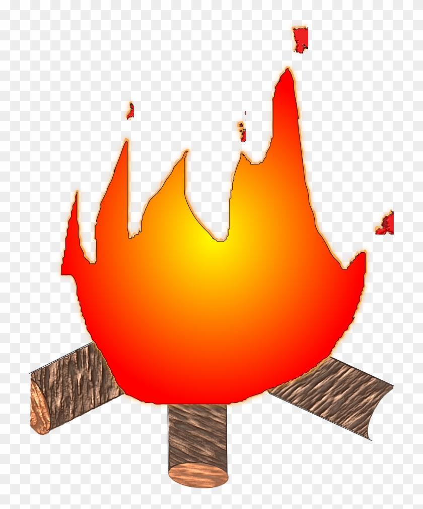 Cartoon Camp Fire - Campfire #402217