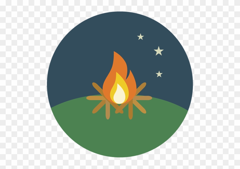 Camp Fire Icon - Bonfire Icon #402230