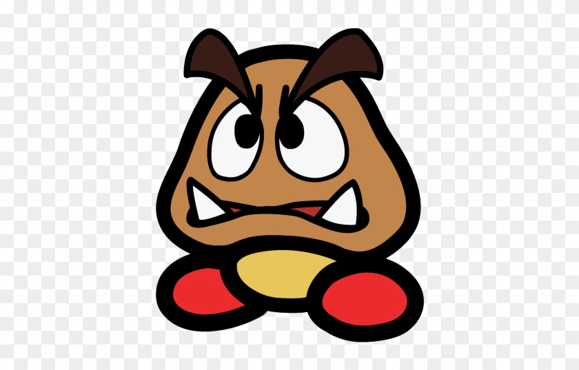 Mario Goomba - Paper Mario Goomba #402276