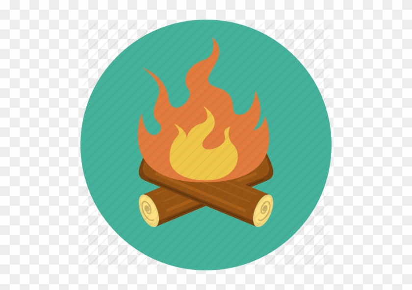 Campfire Icon Png - Camping #402349