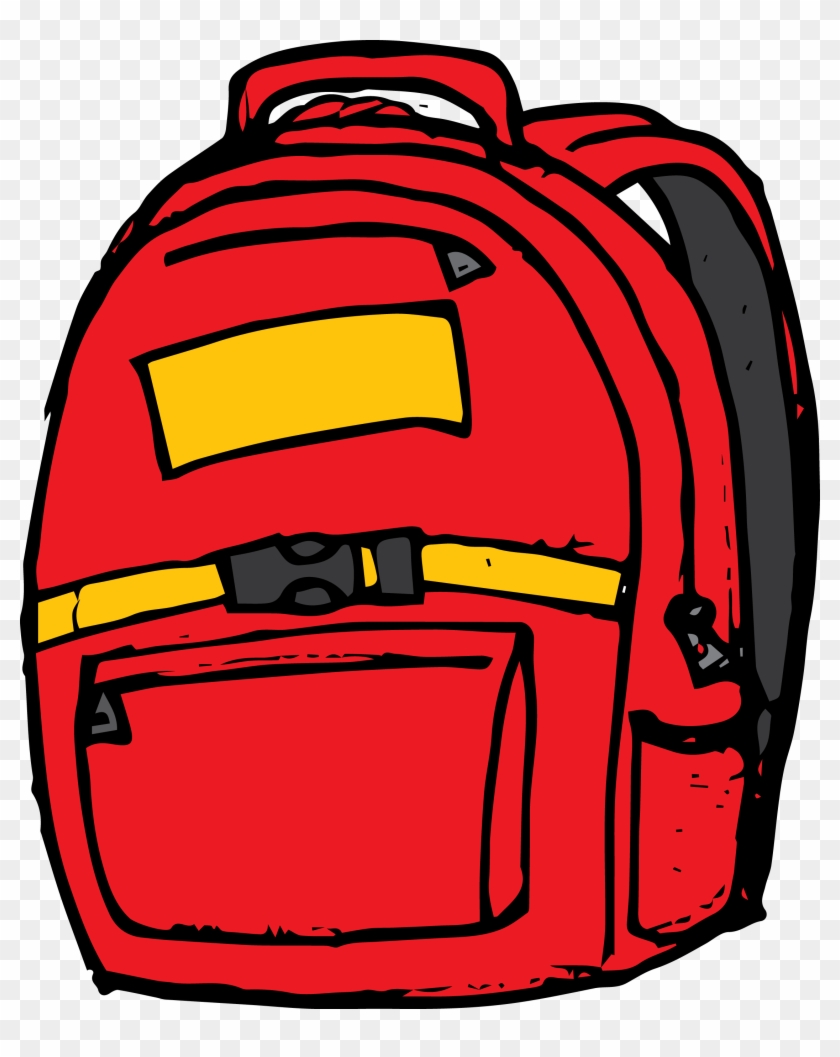 *✿**✿*al Cole*✿**✿* - Red School Bag Clipart #402374