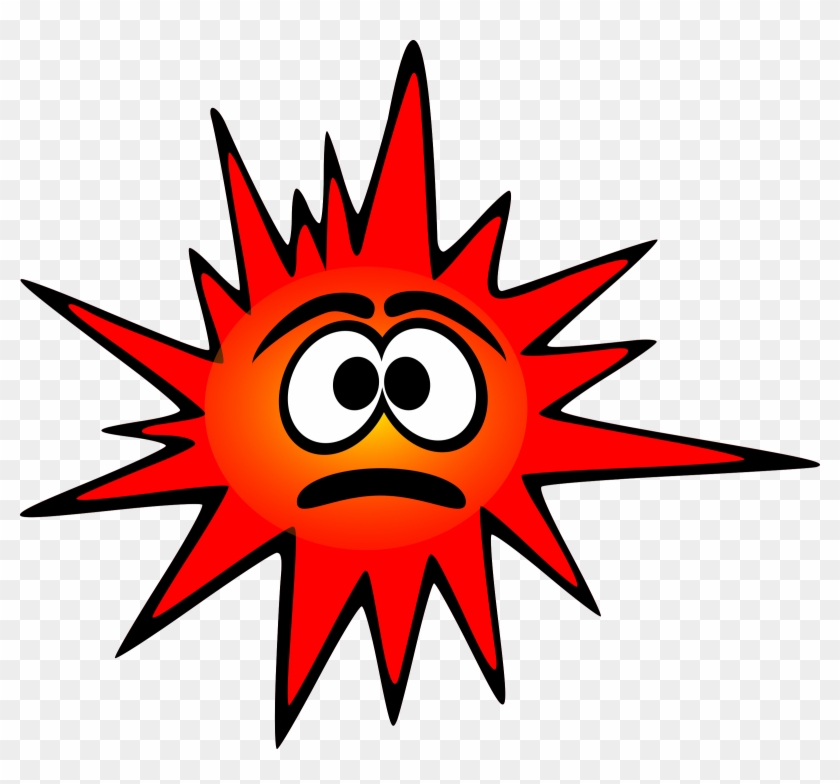 Clipart Funny Red Bacteria - Bacteria Clipart Png #402421