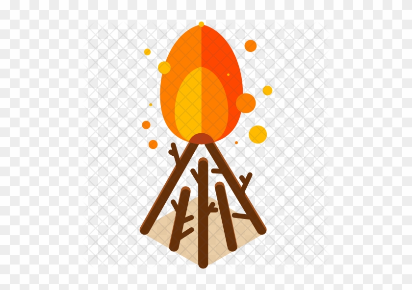 Campfire Icon - Camping #402449