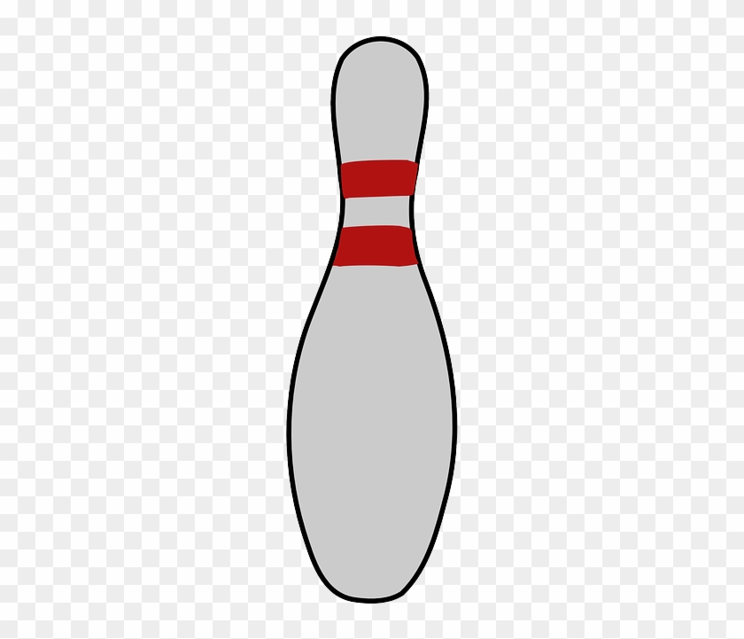 Pin Bowling, Sports, Tenpin, Pin - Bowling Pin Clip Art #402463