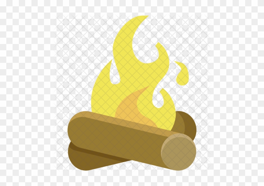 Campfire Icon - Illustration #402477