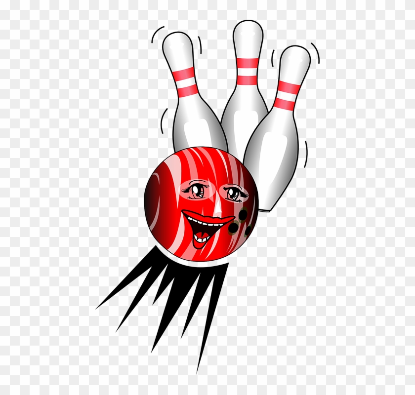 Free Clipart Bowling Pins And Ball Bowl Bowling Drunken - Zaproszenie Na Urodziny Kregle #402485