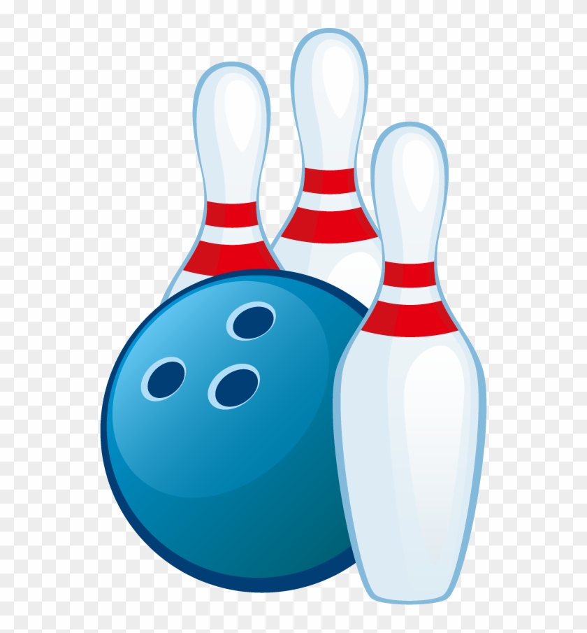 National Bowling Stadium Bowling Ball Bowling Pin Clip - Bowlingvector Png #402515