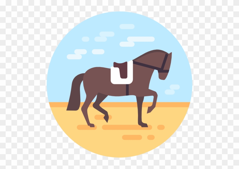 Equestrian - Horse Flat Icon #402498