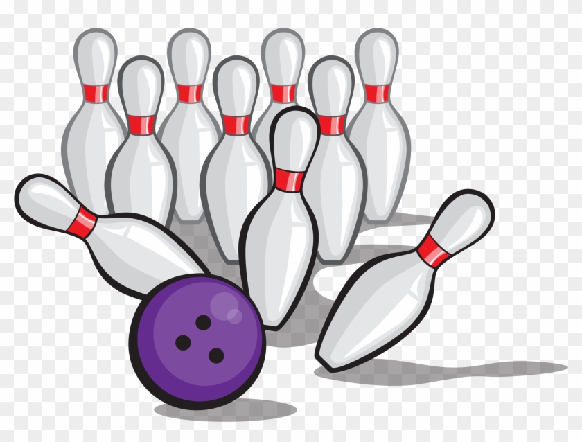 Bowling Pin Bowling Ball Clip Art - Kinetic Energy Bowling Ball #402513