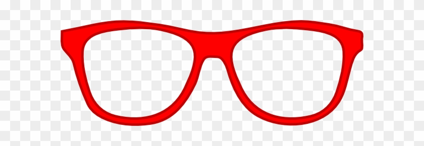 Red Glasses Frames Clipart #402544