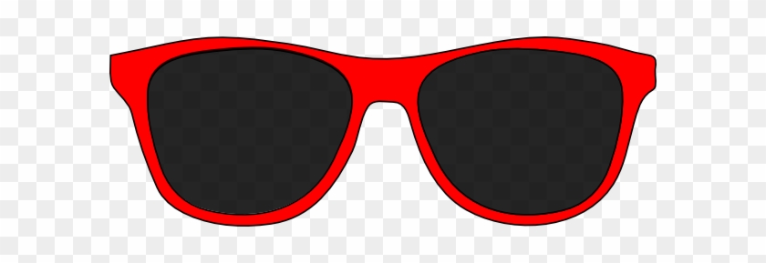 Goggles Clipart Red Sunglass - Red Sunglasses Clipart #402548