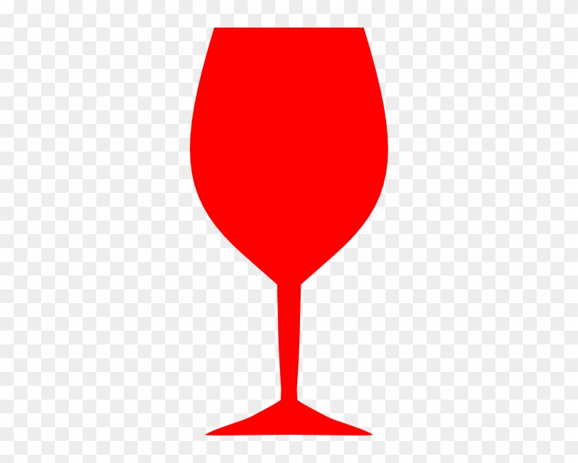 Red Wine Glass Clip Art At Clker - Red Wine Glass Clipart #402580