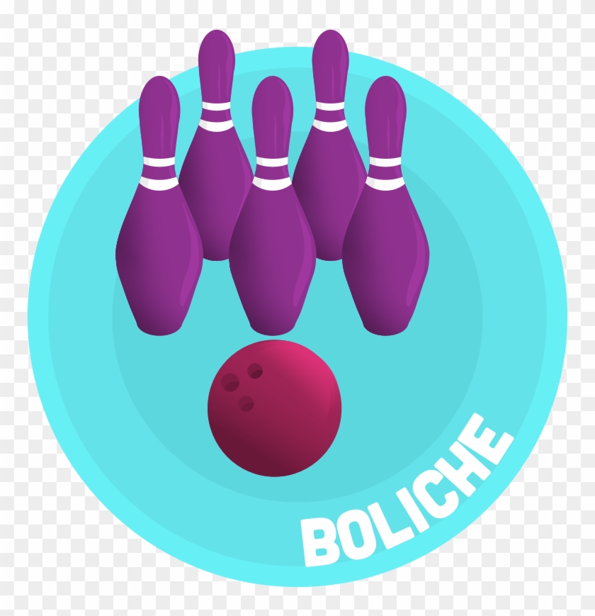 Clipart - Boliche - Pin Split Bowling Png #402620