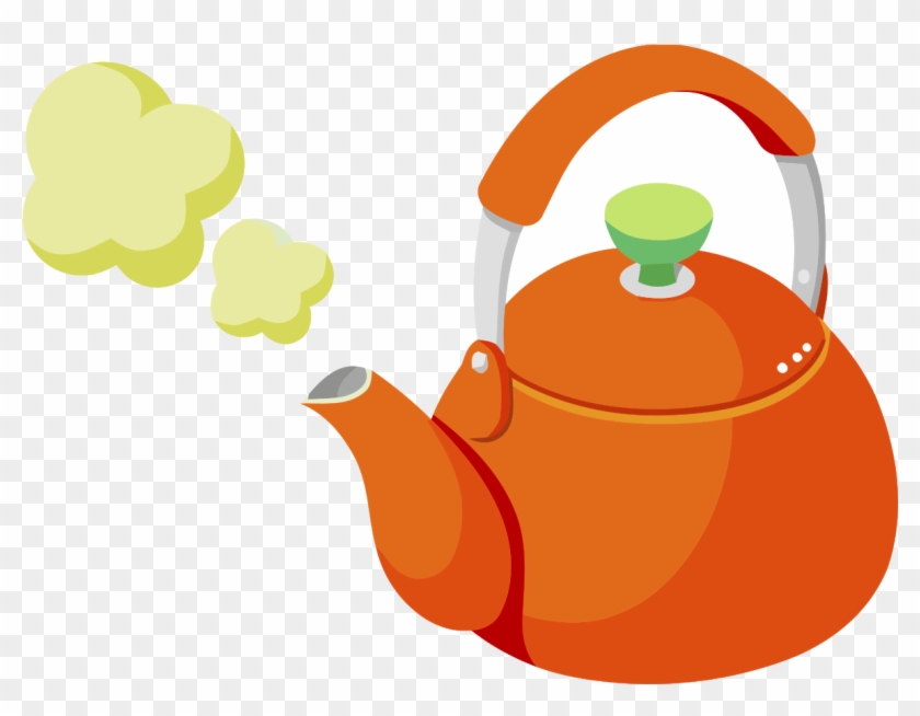 Kettle Teapot Clip Art - Kettle Teapot Clip Art #402663