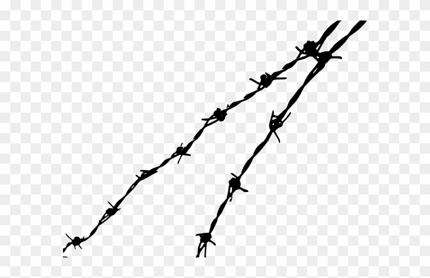 Barbed Wire - Barbed Wire Clip Art #402696